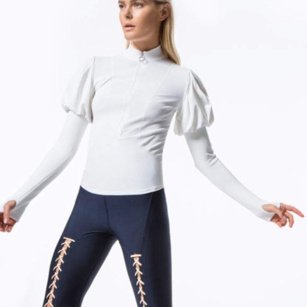 Jonathan Simkhai Carbon38 Long Sleeve Puff Jacket